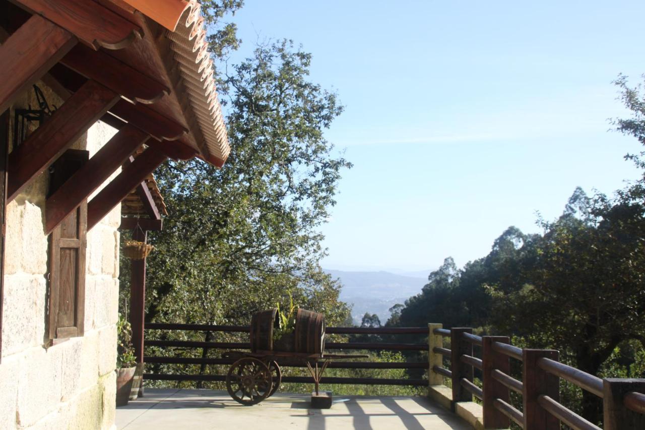 Hotel A Ecogranxa Pontevedra Bagian luar foto