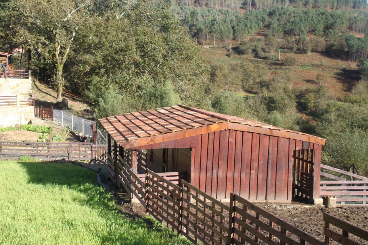 Hotel A Ecogranxa Pontevedra Bagian luar foto